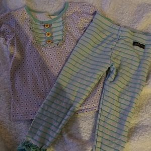Matilda Jane shirt & leggings set